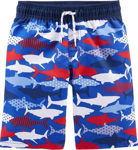 OshKosh B'Gosh Boys' Swim Trunks, Dino Print, 4T in Saudi Arabia