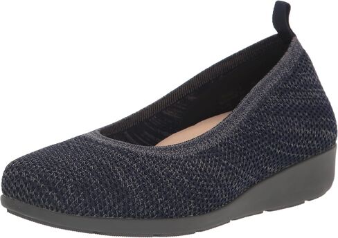 Propet Womens Yen Ballet Flat Flats Casual - Black in Saudi Arabia
