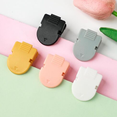 50 Pcs Cubicle Clips, Fabric Panel Cubicle Accessories, Fabric Partition Panel Wall Clip for Office Photos Notes Memos (Black) in Saudi Arabia