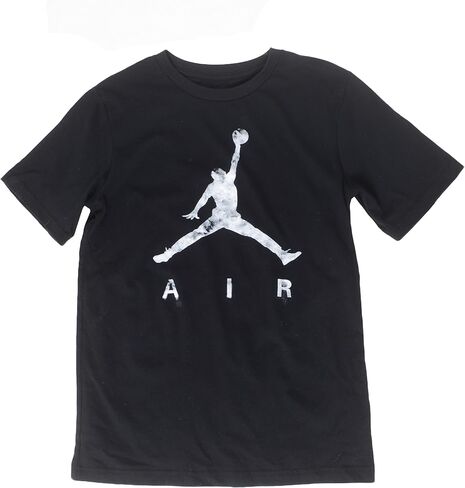 Nike Air Jordan Boys' 8-20 Jumpman Cotton T-Shirt (New Black, Medium) in Saudi Arabia