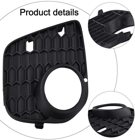 Front Right Fog Light Cover Fit For BMW X5 E70 2010-2013 M for Sport Model, OEM 51118048022 Exterior Accessory For Quick Installation, Front Bumper Fog Opening Trim in Saudi Arabia