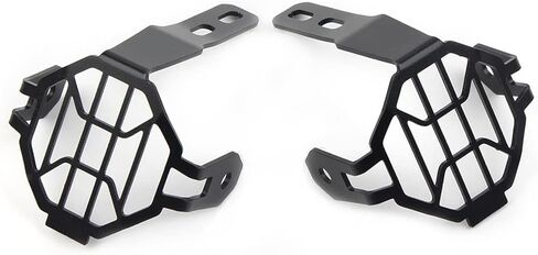 Cngoat41 1 Pair Fog Light Guard Protector Grill Cover Spotlight Lamp Cover Compatible for BMW R1200GS R1250GS F800GS F750GS ADV, Black in Saudi Arabia