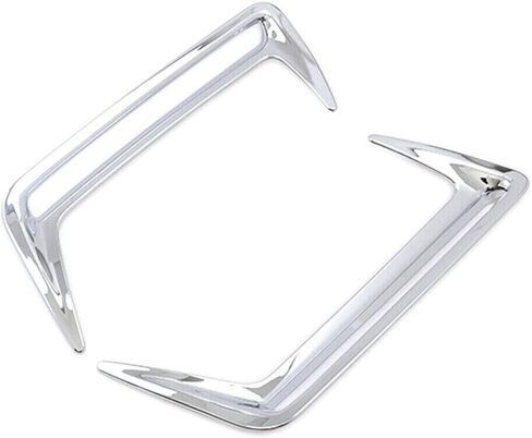 Cnthan7 سيارة الخلفي الضباب ضوء إطار المصباح صب غطاء حماية الديكور الخارجي اكسسوارات لتويوتا ل كورولا هاتشباك 2019 2020 كروم in Kuwait