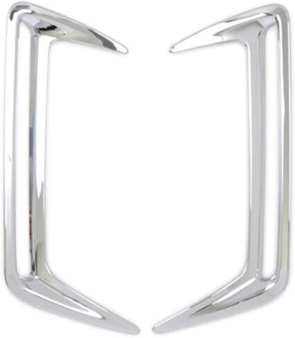 Cnthan7 سيارة الخلفي الضباب ضوء إطار المصباح صب غطاء حماية الديكور الخارجي اكسسوارات لتويوتا ل كورولا هاتشباك 2019 2020 كروم in Kuwait