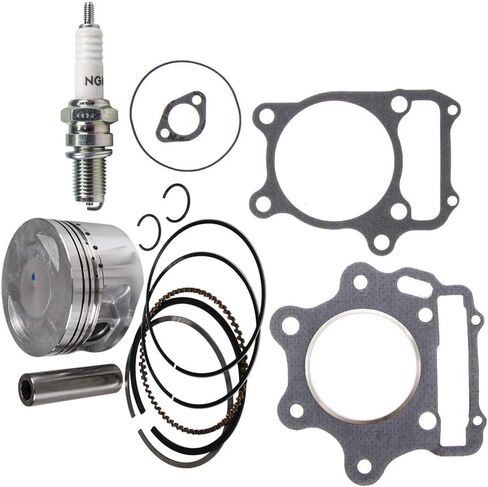 NICHE Piston Gasket Kit for Yamaha Warrior Wolverine Grizzly Raptor Bruin 350 Moto 4 YFM350ER 1YW-11636-01-00 (83mm) in Saudi Arabia