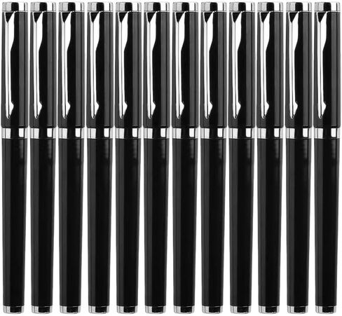 0.7mm Gel Pens, 12pcs Quick Drying Smooth Writing Black Ink Pens, Ballpoint Pens for Journaling, Drawing, Note-Taking, Office School Supplies, Gifts. in Saudi Arabia