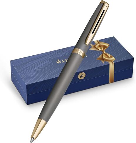 Waterman Hemisphere Ballpoint Pen, Copper Red (The Understated Edit Collection), Medium Point with Blue Ink, Gift Box - Stylish Office Essentials, Quiet Luxury, Neutral Writing Supplies in Saudi Arabia