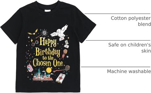 Harry Potter Birthday Vintage Wash T-Shirt Little Kid to Big in Saudi Arabia