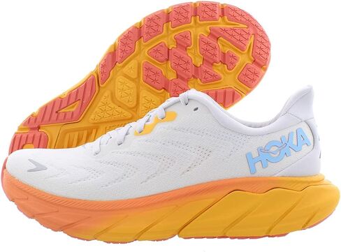 Hoka Arahi 6 Nimbus Cloud/Blanc De Blanc 9 D - Wide in Saudi Arabia
