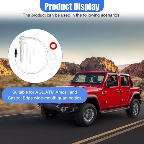 30cc Fluid Transfer Pump, Hand Pumps for Gallon Bottle & Wide Mouth Quart Bottle, Not for Standard Quart Bottles, Car Oil Pump Transfers Gear Oil, Differential Fluids, Transmission Fluid, Antifreeze in Kuwait