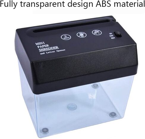 ورق USB، قاطع ورق A6، 2 ورقة بطارية كهربائية صغيرة تعمل بمنفذ USB آلة قطع الورق، لإيصالات الفواتير والأدوات المكتبية والمدرسة والمنزل in Kuwait