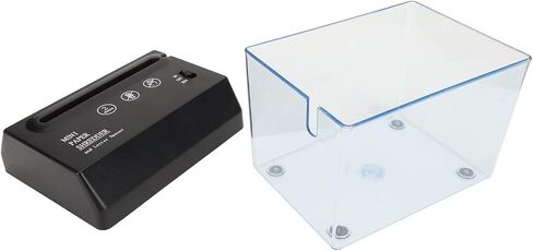 ورق USB، قاطع ورق A6، 2 ورقة بطارية كهربائية صغيرة تعمل بمنفذ USB آلة قطع الورق، لإيصالات الفواتير والأدوات المكتبية والمدرسة والمنزل in Kuwait