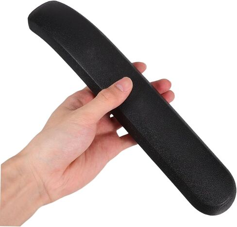 Office Chair Armrest Pads Replacement Plastic Round Tube Armrest Covers Comfortable Support for Elbows and Forearms Wear-Resistant Desk Chair Accessories in Saudi Arabia
