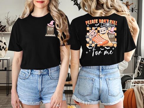 Halloween Party Shirt Woman Magical Halloween Shirts Boo Tshirt Pumpkin Print Tees Casual Vacation Short Sleeve Tops in Saudi Arabia