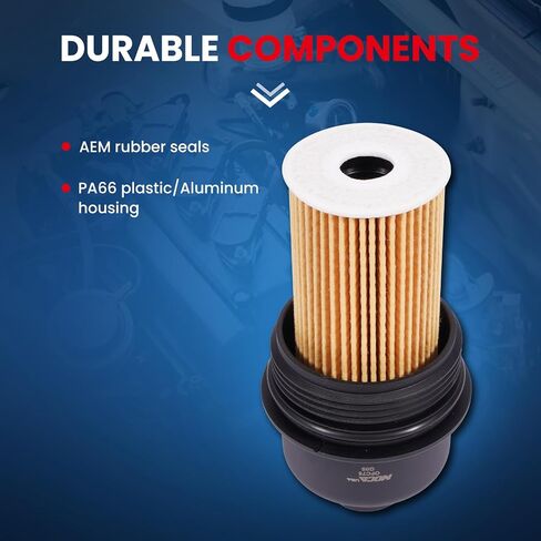 MOCA Oil Filter Cap Compatible with 2014-2020 for BMW i8 1.5L, 2014-2019 for Mini Cooper 1.5L, 2016-2019 for Clubman 1.5L/ 2.0L, 2017-2024 for Mini Cooper Countryman 1.5L in Saudi Arabia