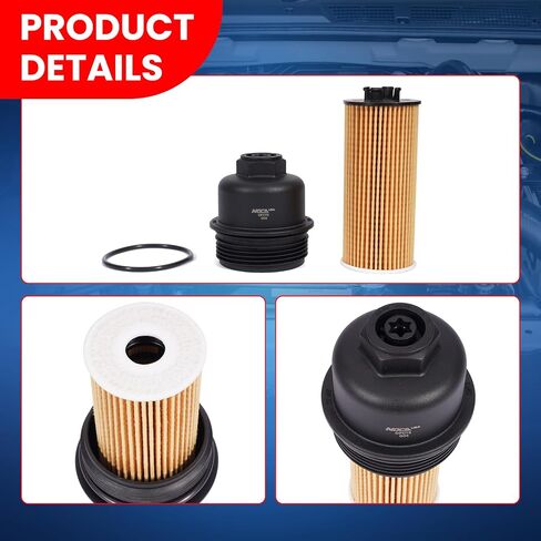 MOCA Oil Filter Cap Compatible with 2014-2020 for BMW i8 1.5L, 2014-2019 for Mini Cooper 1.5L, 2016-2019 for Clubman 1.5L/ 2.0L, 2017-2024 for Mini Cooper Countryman 1.5L in Saudi Arabia