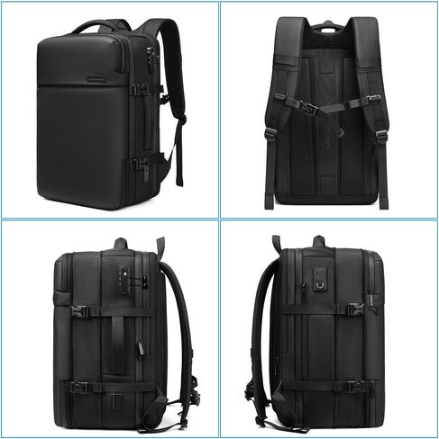 Vacuum Travel Backpack, 70L Expandable Air Vacuum Backpack for Travel, Vacpack Travel Vacuum Bags with Pump, TSA Lock, USB Charging Port, Waterproof in Saudi Arabia