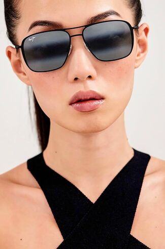 Maui Jim Men's and Women's Beaches Polarized Aviator Sunglasses in Saudi Arabia