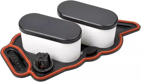 FL-2077 CCV فلتر تهوية علبة المرافق، فلتر تهوية المحرك، 6.7 علبة المرافق متوافقة مع Ford Vehicle 2016-2019 F650 F750 6.7L V8 DIESEL in Kuwait