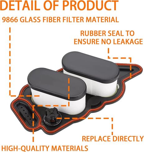 FL-2077 CCV فلتر تهوية علبة المرافق، فلتر تهوية المحرك، 6.7 علبة المرافق متوافقة مع Ford Vehicle 2016-2019 F650 F750 6.7L V8 DIESEL in Kuwait