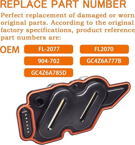FL-2077 CCV فلتر تهوية علبة المرافق، فلتر تهوية المحرك، 6.7 علبة المرافق متوافقة مع Ford Vehicle 2016-2019 F650 F750 6.7L V8 DIESEL in Kuwait