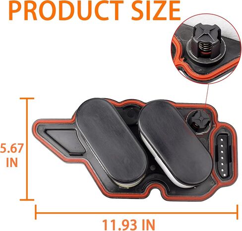 FL-2077 CCV فلتر تهوية علبة المرافق، فلتر تهوية المحرك، 6.7 علبة المرافق متوافقة مع Ford Vehicle 2016-2019 F650 F750 6.7L V8 DIESEL in Kuwait