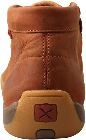 Twisted X Men's Work Chukka Driving Moc, Distressed Saddle, 11 M in Saudi Arabia