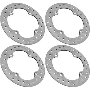 Caltric Brake Disc Rotors Compatible with Can-Am Maverick X3 / Max X3 2017 / Maverick X3 Turbo R 2018-2019 / Maverick X3 900 HO 2018 Front and Rear in Kuwait