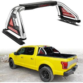 Stainless Steel Mid Size Roll Bar for Truck, Truck Roll Bar Adjustable Sport Bar Chase Rack Compatible for Tacoma,Ranger,Gladiator,Frontier,Canyon,Colorado in Kuwait