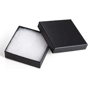 Magicool Hanger Magicool 20 Pack 3.5x3.5x1 Inch Cardboard Jewelry box Necklaces,Bracelets,Earrings,Small Gift Packaging,Jewelry Gift Boxes Lids Filled Cotton(White), 3.5x3.5x1 Inch (Pack of 20) in Saudi Arabia