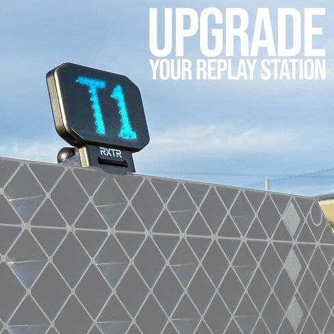 RXTR Reaction Training Light - Smart Soccer Training Device with Real-Time Scoring, Built-in Drills, Compatible with QUICKPLAY Rebounder Boards, No App Required in Saudi Arabia
