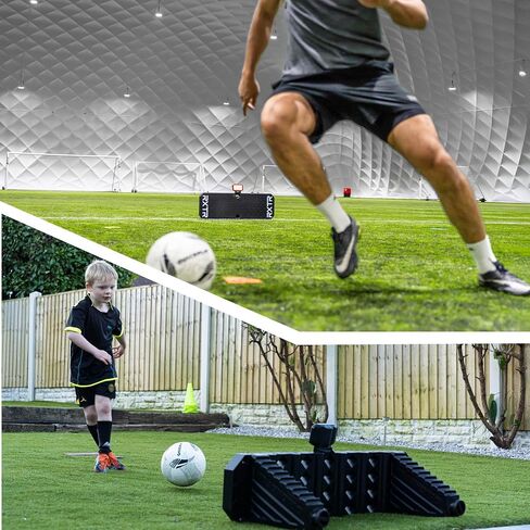 RXTR Reaction Training Light - Smart Soccer Training Device with Real-Time Scoring, Built-in Drills, Compatible with QUICKPLAY Rebounder Boards, No App Required in Saudi Arabia