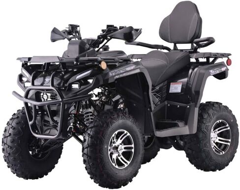 PENTORA Hunter 200cc EFI ATV, All-Terrain Vehicle with Front and Rear Racks, Backrest Seat, Black in Saudi Arabia