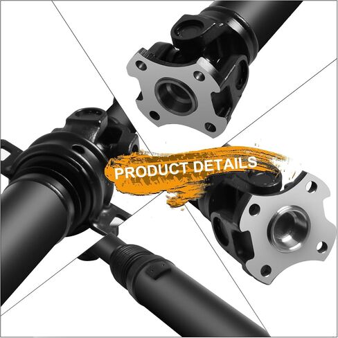 60" Rear Drive Shaft Assembly Fit for 2011-2019 Dodge Durango 3.6L/5.7L/6.4L AWD [195 mm Rear Axle], Replaces 52123633AA, 52123633AB, 52123633AC in Saudi Arabia