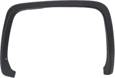 Garage-Pro Fender Trim لملحقات GMC Sierra 1500 لعام 2018، ملحقات GMC Sierra 1500 2015، Sierra 2500 HD 2015-2019، Sierra 3500 HD، Sierra 1500 Limited 2019 الخلفية، جانب السائق، أسود مزخرف in Saudi Arabia
