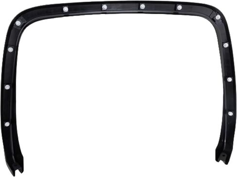 Garage-Pro Fender Trim لملحقات GMC Sierra 1500 لعام 2018، ملحقات GMC Sierra 1500 2015، Sierra 2500 HD 2015-2019، Sierra 3500 HD، Sierra 1500 Limited 2019 الخلفية، جانب السائق، أسود مزخرف in Saudi Arabia