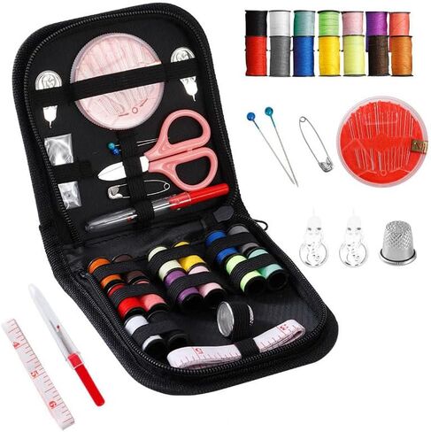 Premium 36-Piece Sewing-Tool-and-Repair Kit – Complete Leather Sewing Kit with Hand Stitching Needles and Essential Sewing Machine Tools for All Your Crafting Needs in Saudi Arabia