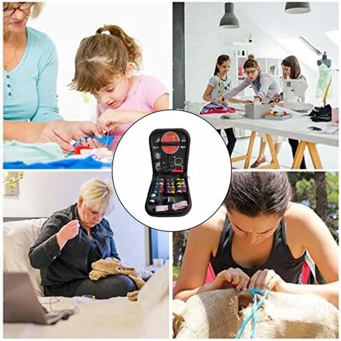 Premium 36-Piece Sewing-Tool-and-Repair Kit – Complete Leather Sewing Kit with Hand Stitching Needles and Essential Sewing Machine Tools for All Your Crafting Needs in Saudi Arabia