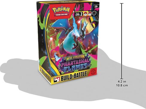 Pokémon TCG: Mega Evolution - صندوق بناء ومعركة النيران الوهمية in Saudi Arabia