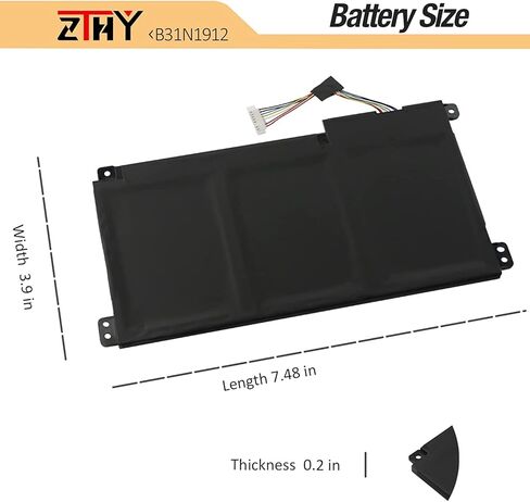 ZTHY C31N1602 استبدال بطارية الكمبيوتر المحمول Asus ZenBook U3000U UX330 UX330U UX330UA UX330UAK UX330UA-1A UX330UA-1B UX330UA-1C UX330UA-FB018R FB161T Series C31N16O2 0B200-02090000 11.5 5 فولت 57 وات في الساعة in Kuwait