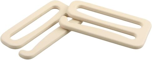 MAHAVIMOKSA 20pcs 1 Inch Metal Replacement Bra Strap Slide Hook Swimsuit Bra Hooks (Light Gold) in Kuwait