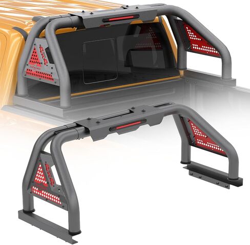 Universal Truck Bed Roll Bar for Mid-Size Truck, Adjustable Cargo Chase Rack Roll Bar for Toyota Tacoma Tundra, for Ford Ranger F-150, for Chevy Colorado & GMC Canyon, for Nissan Frontier Titan in Saudi Arabia