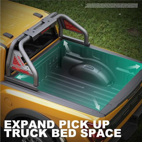 Universal Truck Bed Roll Bar for Mid-Size Truck, Adjustable Cargo Chase Rack Roll Bar for Toyota Tacoma Tundra, for Ford Ranger F-150, for Chevy Colorado & GMC Canyon, for Nissan Frontier Titan in Saudi Arabia