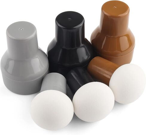 3Pcs Ink Applicator with Storage Cases,Paper Pouncers for Direct Ink Application On Crafts Projects Easily,Inking Sponge for Stamp Ink Distressing,Stencils Blending Crafting Tools(Black Brown & Gray) in Saudi Arabia