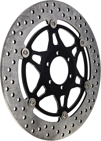NICHE Front Brake Rotor Pad Semi Metallic Kit for Yamaha FZ750 FZR1000 4KG-25805-00-00 4NK-W0046-00-00 4KG-2581T-20-00 in Saudi Arabia