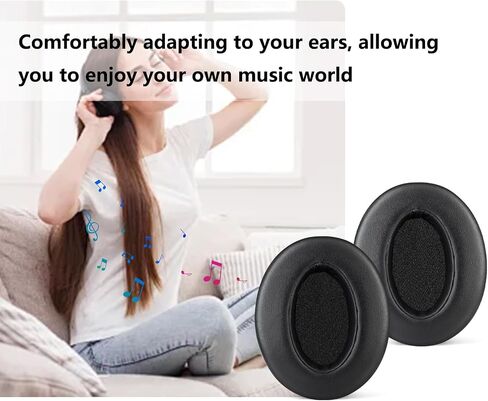 وسائد أذن WH-910N، وسائد أذن بديلة مناسبة لهاتف Sony WH-XB910N XB910N غطاء إسفنجي لسماعات الرأس (أزرق) in Saudi Arabia