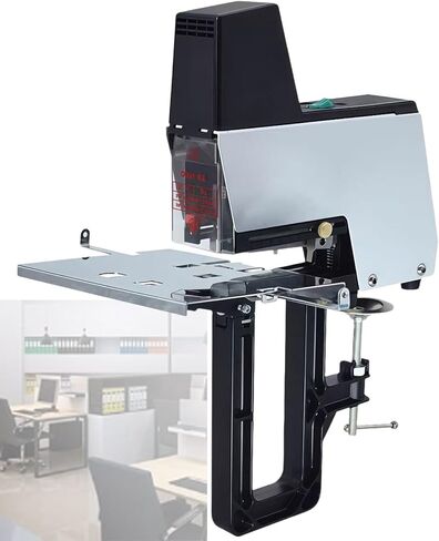 Electric Stapler, 9-Speed Desktop Automatic Binding Machine, Heavy Duty Automatic Stapler, for Offices, Print Shops, Schools in Saudi Arabia