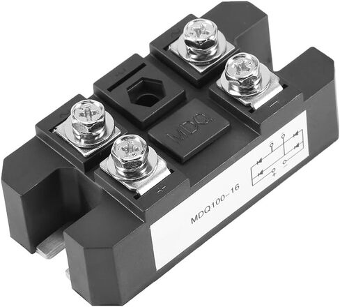 ديود جسر المعدل مرحلة واحدة كامل ديود وحدة 100A 1600V عالية الطاقة 4 محطات in Saudi Arabia
