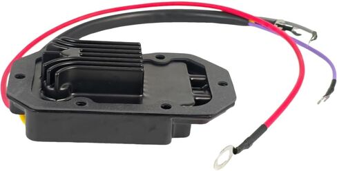 193-5204 Rectifier Voltage Regulator w/Gasket Compatible with Johnson Evinrude 80-235 HP 4 & 6 Cylinder Outboard Motor 1984-1992 35 Amp 395204 584423 18-5825 395391 582904 583076 583268 878335 in Kuwait
