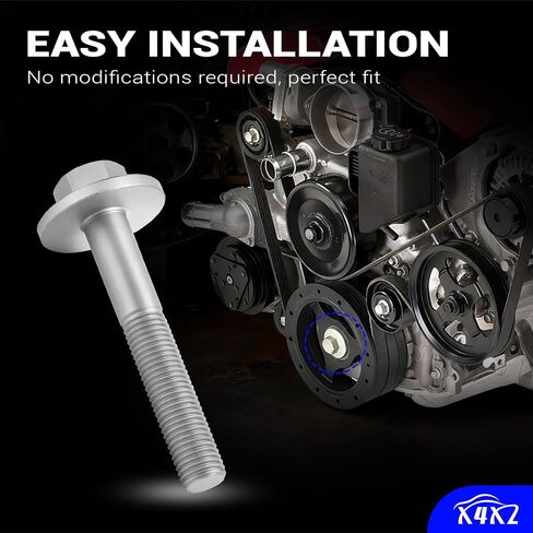 12557840 ترقية 12.9 مسمار موازن درجة لـ GM Harmonic Balancer Crank Bolt، لجميع محركات الجيل الثالث والجيل الرابع LS باستثناء LS7/LS9. 4.8L 5.3L 6.0L 6.2L LS1 LS2 LS3 LS6 L99 LM7 LR4 LMG LQ4 LQ9 L96 in Saudi Arabia